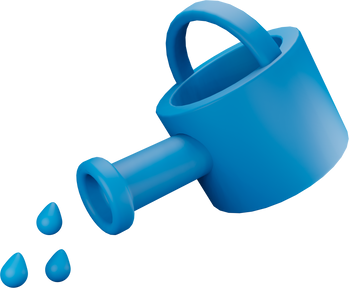 3d Watering can